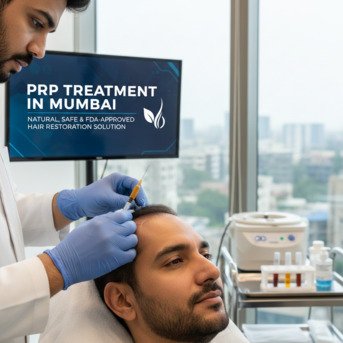 Mumbai, Health, PRP Treatment In Mumbai &ndash; Natural, Safe & FDA-Approved Hair Restoration Solution