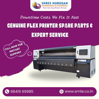 Chennai, Technical, Flex Printer Sales, Spare Parts & Expert Service Support