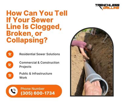 New York, Construction, How Can You Tell If Your Sewer Line Is Clogged, Broken, Or Collapsing?