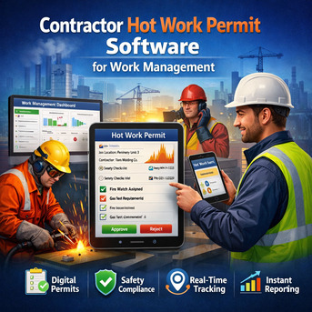 Dublin, Software Development, Contractor Hot Work Permit Software For Work Management