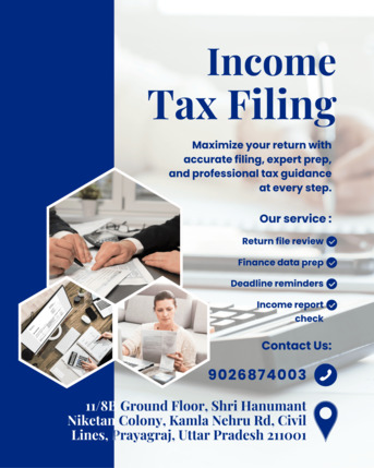 Lucknow, Accounting, Hassle-Free Income Tax Filing Assistance By CA