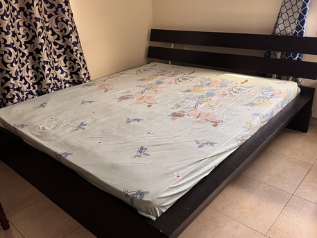 Dammam, Furniture, SAR 2100,  Bedroom Set , King Size Cot And Bed With Two Side Table S And Cupboard , Ikea King Size Co