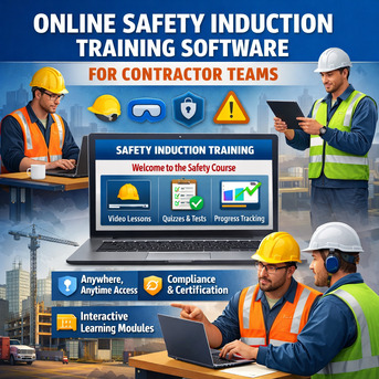 Dublin, Software Development, Online Safety Induction Training Software For Contractor Teams