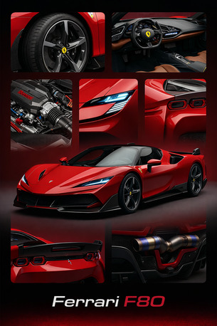 New York, Automotive, Ferrari F80 | Ferrari F80 Price