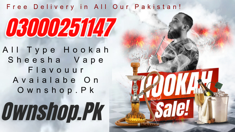 Lahore, Health & Beauty Items, Steel Base Hookah In Lahore