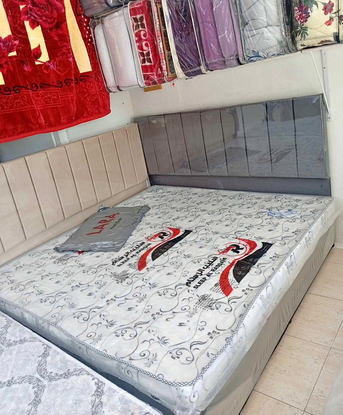 Jeddah, Furniture, SAR 2,  All Types Double Bed With Mattress Available In Low Price