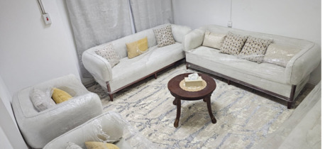 Al Murabba, Furniture, SAR 2100,  11 Seater ( 3 Large Sofas + 2 Single Chairs) With Comfortable Armchairs ​Still Wrapped In