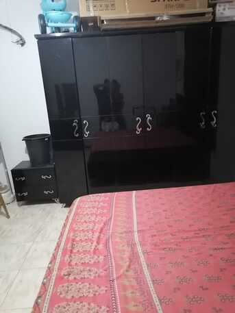 Al Hamadaniyyah, Furniture, SAR 650,  Complete Bed Set Including Mattress, 6 Door Wardrobe, 2 Side Table, Dresser Table & Mirror