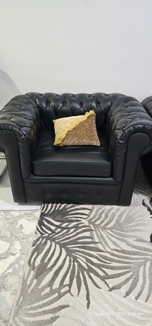 Riyadh, Furniture, SAR 400,  Leather Sofa Seat Qty 02
