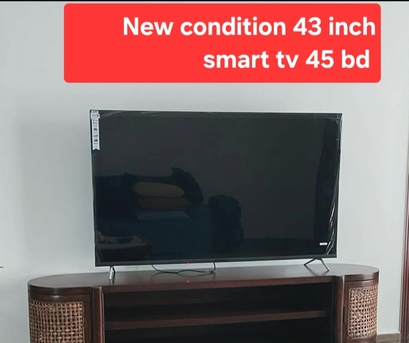 Manama, Appliances, BHD 45,  43 Inch Smart Tv New Condition 45 Bd Msg 3670 8372 Wts Ap