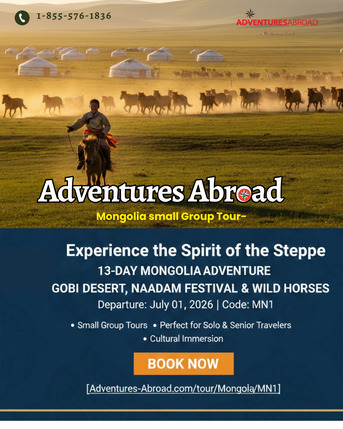 Toronto, Travel, EXPERIENCE THE SPIRIT OF THE STEPPE: 13-DAY MONGOLIA ADVENTURE