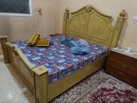 Riyadh, Furniture, SAR 1000,  Double Bed, Almirah, Side Table , Dressingvtable