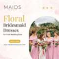 GBP 60,  Floral Bridesmaid Dresses For Fresh Wedding Style | Maids To Measure
