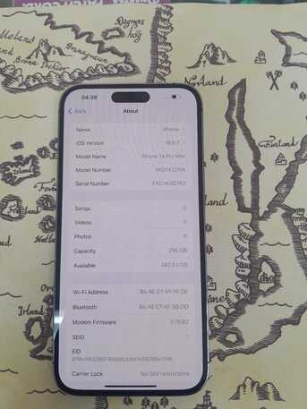 Hara, Mobile Phones, SAR 2600,  IPHONE 14 PROMAX 256 GB