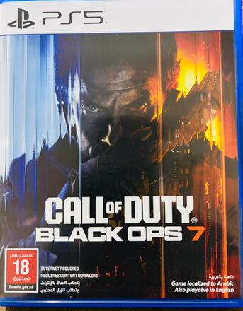 Jubail, Video Games, SAR 180,  CALL OF DUTY BLACK OPS-7 FOR SALE!!