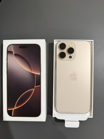 Riyadh, Mobile Phones, SAR 3600,  IPhone 16 Pro Max &ndash; Excellent Condition | 93% Battery | Ready To Us