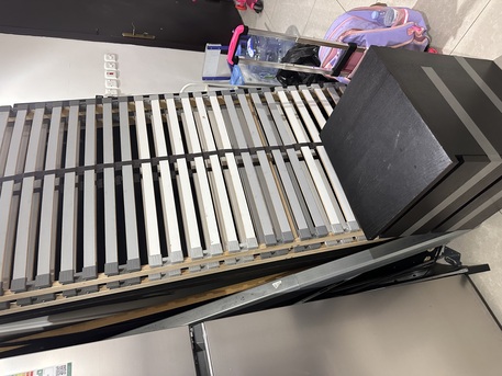 Al Malaz, Furniture, SAR 700,  Selling Ikea Queen Size Bed, 2 Mattress, And Carpet