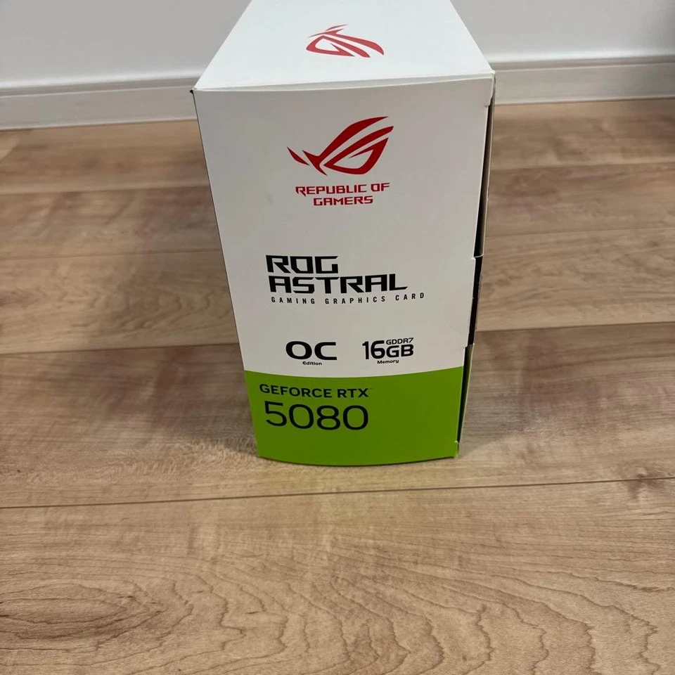 Athens, Software, EUR 1799,  ASUS ROG ASTRAL GeForce RTX 5080 Graphics Card High Performance GPU Unused