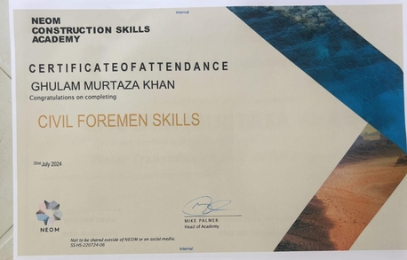 Makkah, Job Seekers, Civil Supervisor/ Civil Foreman/ Finishing Foreman/ Mechanical Foreman