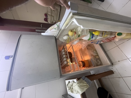 Gudaibiya, Appliances, BHD 65,  Fridge & TV 50&rdquo; (Sony )with Stand For Sale .