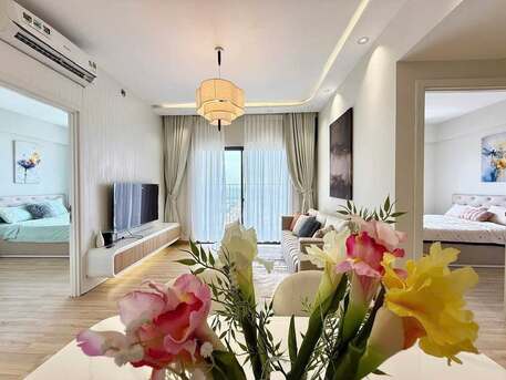 Ho Chi Minh City, Apartments/Houses, VND 27000000/month,  Furnished,  2 BR,  70 Sq. Meter,  Bright Masteri Thao Dien Apartment 2 Bedrooms For Rent In District 2
