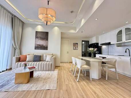 Ho Chi Minh City, Apartments/Houses, VND 27000000/month,  Furnished,  2 BR,  70 Sq. Meter,  Bright Masteri Thao Dien Apartment 2 Bedrooms For Rent In District 2