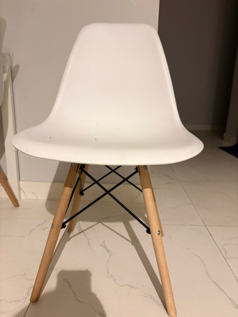 Hara, Furniture, SAR 200,  4 White Clean CHAIR