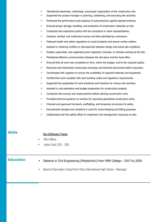 Riyadh, Job Seekers, Civil Site Supervisor