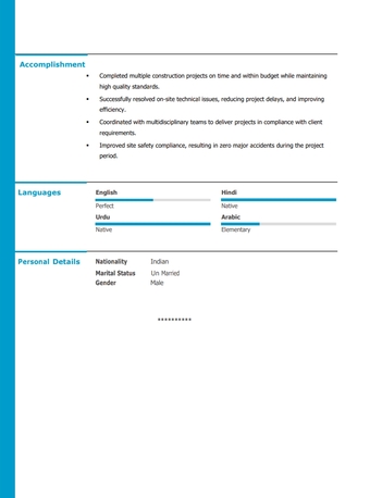 Riyadh, Job Seekers, Civil Site Supervisor