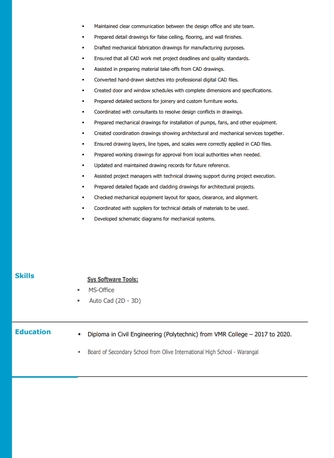 Riyadh, Job Seekers, Autocad Draftsman
