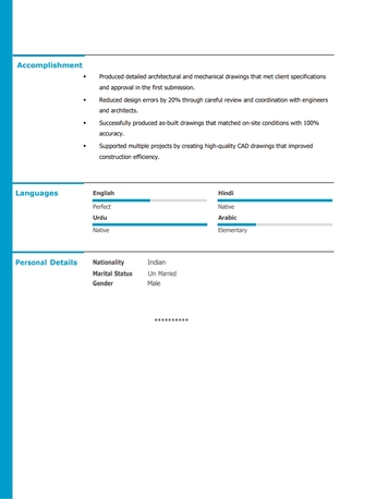 Riyadh, Job Seekers, Autocad Draftsman