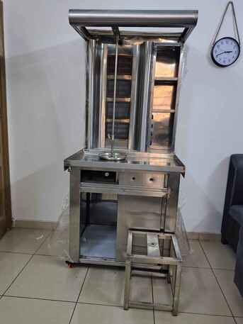 Jeddah, Machinery, SAR 7225,  Shawarma Machine And Burger Patty Charcoal Grill