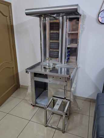 Jeddah, Machinery, SAR 7225,  Shawarma Machine And Burger Patty Charcoal Grill