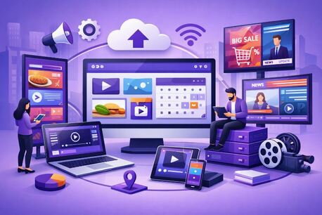 Mumbai, Business, CMS Software Best Digital Signage Content Management System