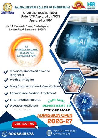Bangalore, Education, Admissions Open For 2026-27: Unveiling The Dynamic Role Of Artificial Intelligence At RRCE