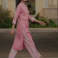 INR 1152,  Buy Online Pink Cotton Kurta Set For Women
