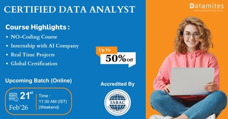 Noida, Lessons Offered, DataMites Data Analyst Certification In Noida