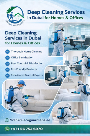 Dubai, Cleaning, Apartment Cleaning Services In Dubai | Eco Guardians &ndash; Reliable & Professional Cleaning