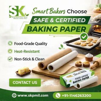 New Delhi, Wholesale Products, Food-Safe Baking Paper Manufacturers In India