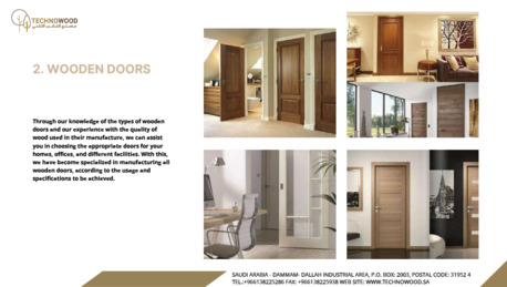 Dammam, Interior Design, Enhance Your Home With Techno Wood Creation With Elegant Wooden Doors & Cabinets.