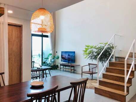 Ho Chi Minh City, Apartments/Houses, VND 31200000/month,  Furnished,  2 BR,  105 Sq. Meter,  Duplex Feliz En Vista Apartment 2 Bedrooms For Rent In District 2