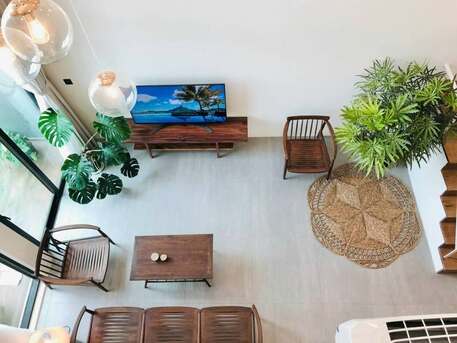 Ho Chi Minh City, Apartments/Houses, VND 31200000/month,  Furnished,  2 BR,  105 Sq. Meter,  Duplex Feliz En Vista Apartment 2 Bedrooms For Rent In District 2