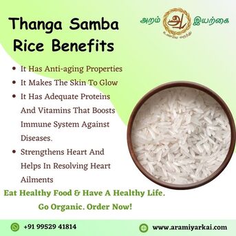 Chennai, Business, Buy Organic Thanga Samba Online In Chennai