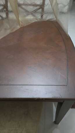 Umm Al Hassam, Furniture, BHD 120,  Wooden Dining Table With 8 Chairs