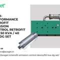 High-Performance Retrofit Emission Control Retrofit For 50 KVA / 40 KW DG Set