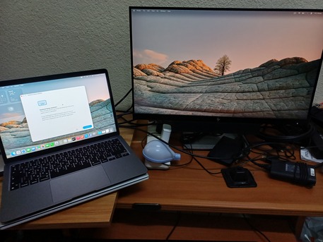 Jubail, Computers, SAR 2500,  Apple MacBook Air M1 &ndash; Excellent Condition (With AppleCare+) 3yr Warranty