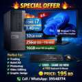BHD 195,  Dell Core I7 - 3.40GHz | 32GB RAM | 256GB SSD + 1TB HDD | Win 11 Pro | 24&prime;&prime; FHD Monitor
