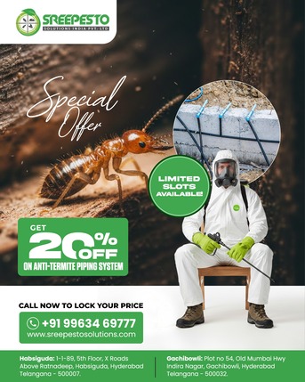Hyderabad, Pest Control, Termite Pest Control Suchitra