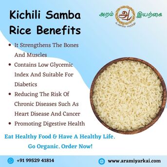 Chennai, Business, Buy Organic Kichili Samba Online In Chennai