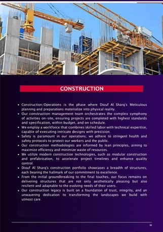 Jeddah, Construction, Diouf Al Sharq General Contractor